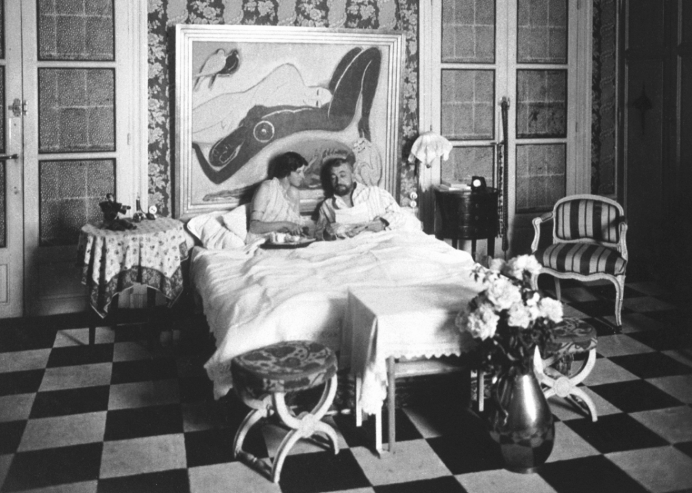 Paul Poiret and Denise Boulet